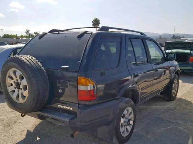 4S6CK58W4W4408227 - 1998 HONDA PASSPORT E შავი ფოტო 4