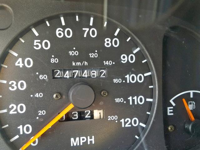 4S6CK58W4W4408227 - 1998 HONDA PASSPORT E შავი ფოტო 8