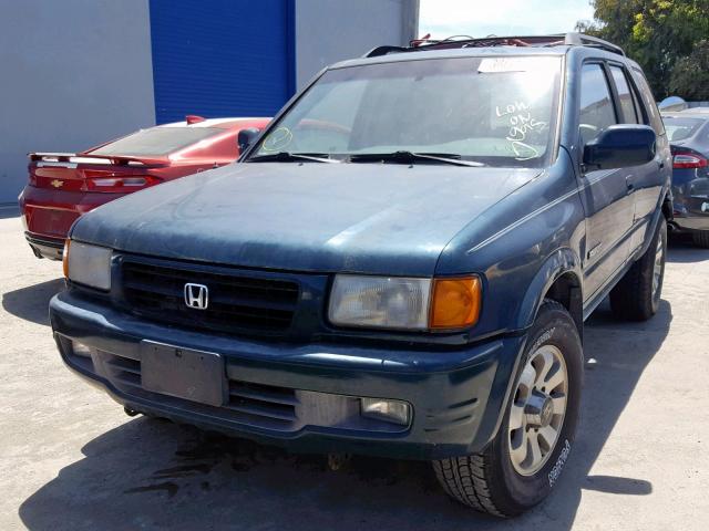 4S6CK58W0X4418321 - 1999 HONDA PASSPORT E Yaşıl foto 2
