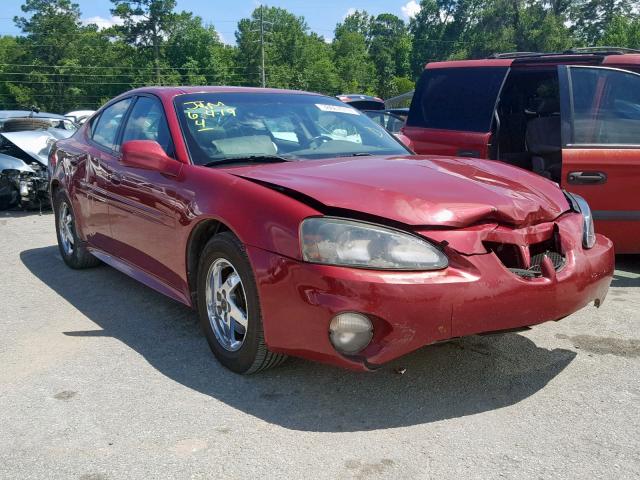 2G2WS522341108062 - 2004 PONTIAC GRAND PRIX MAROON photo 1