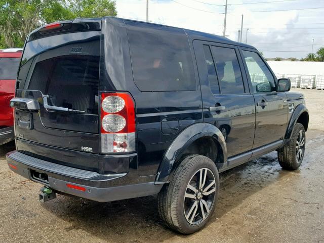 SALAK2D48CA625468 - 2012 LAND ROVER LR4 HSE LU BLACK photo 4