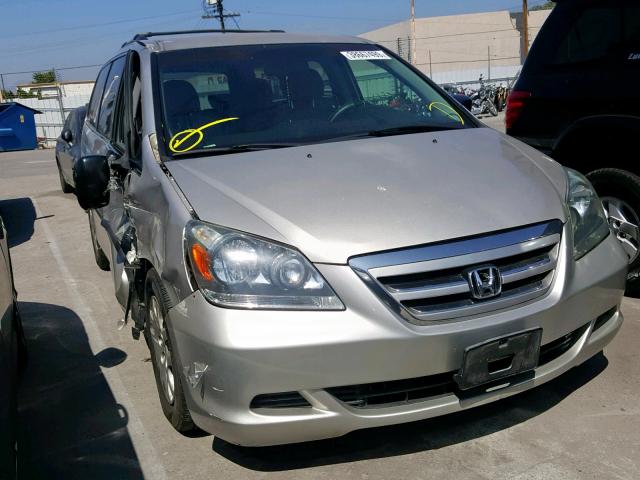 5FNRL38277B004449 - 2007 HONDA ODYSSEY LX SILVER photo 1