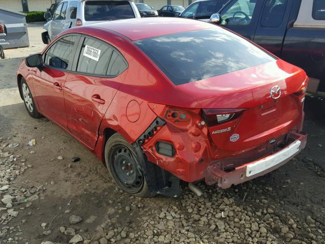 JM1BM1T76E1210034 - 2014 MAZDA 3 SV RED photo 3