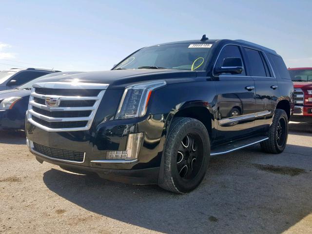 1GYS4BKJ6GR105074 - 2016 CADILLAC ESCALADE L BLACK photo 2