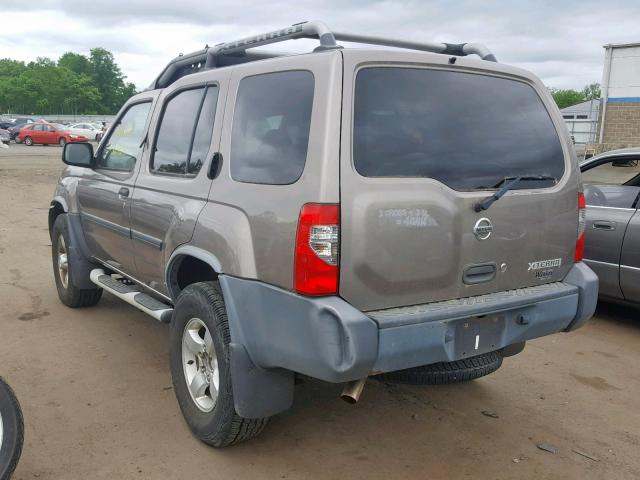 5N1ED28Y54C605504 - 2004 NISSAN XTERRA XE GRAY photo 3