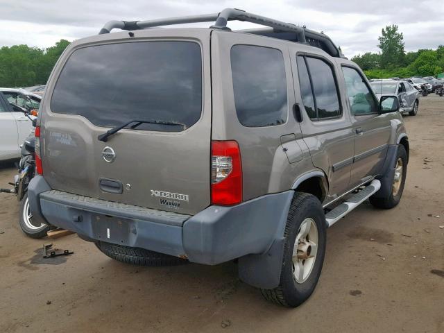 5N1ED28Y54C605504 - 2004 NISSAN XTERRA XE GRAY photo 4