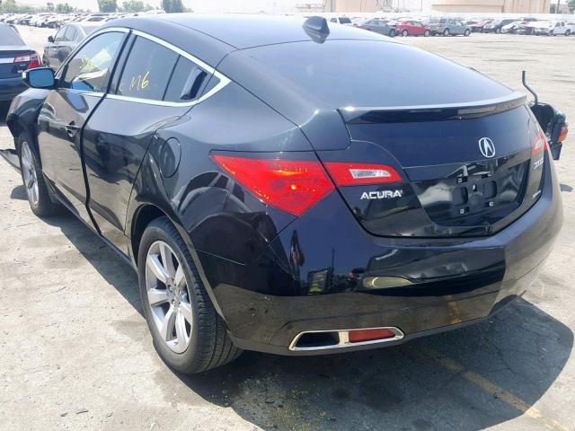 2HNYB1H66CH500881 - 2012 ACURA ZDX ADVANC BLACK photo 3