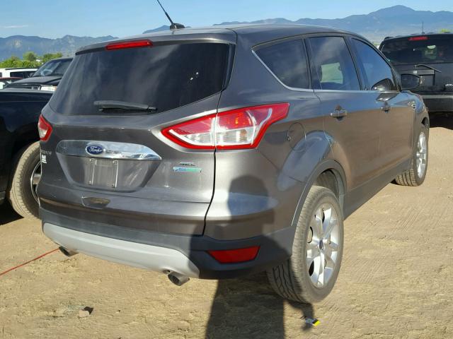 1FMCU0H90DUD71058 - 2013 FORD ESCAPE SEL GRAY photo 4