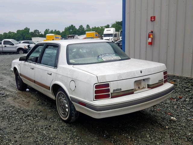 1G3AJ55M7T6380000 - 1996 OLDSMOBILE CIERA SL WHITE photo 3