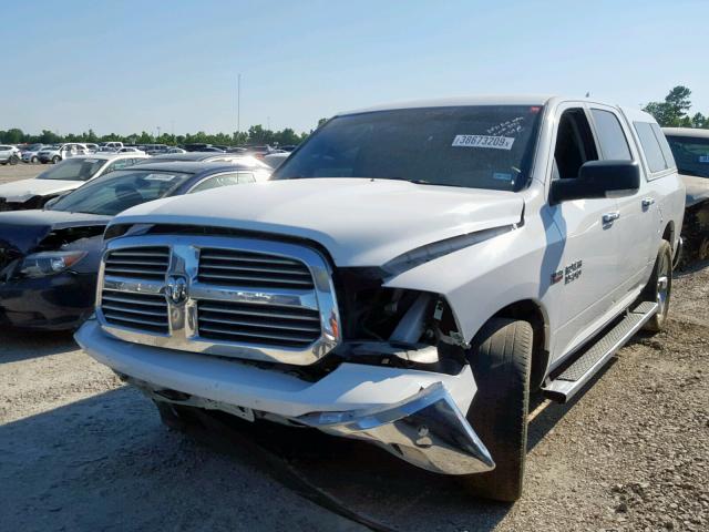 1C6RR6LT7ES415521 - 2014 RAM 1500 SLT WHITE photo 2