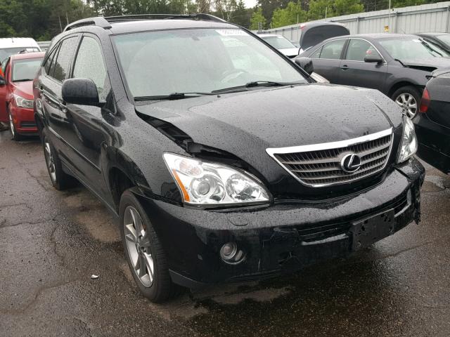 JTJHW31U460012467 - 2006 LEXUS RX 400H BLACK photo 1