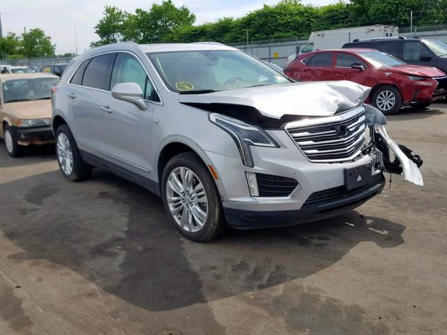 1GYKNERS0HZ170226 - 2017 CADILLAC XT5 PREMIU SILVER photo 1