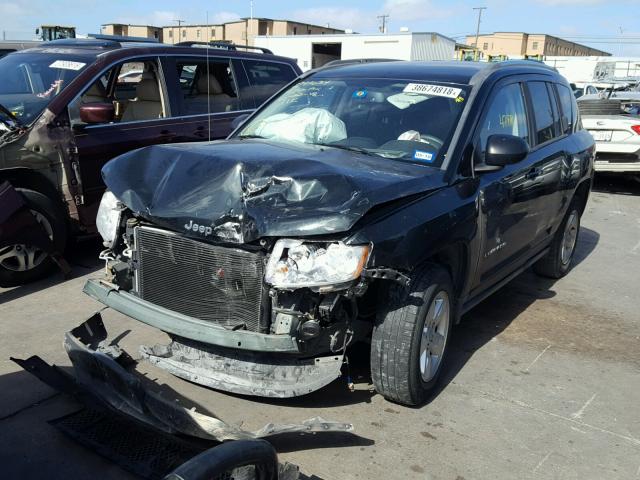 1C4NJCBA7DD187570 - 2013 JEEP COMPASS SP 绿色 照片 2