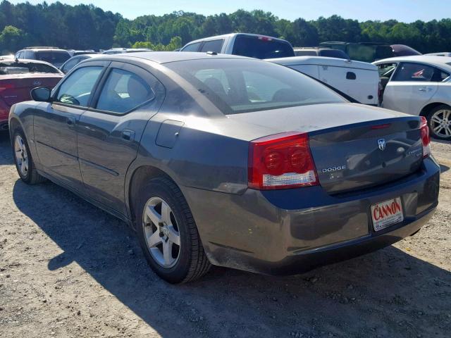 2B3CA3CV1AH267391 - 2010 DODGE CHARGER SX GRAY photo 3