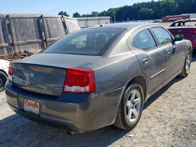 2B3CA3CV1AH267391 - 2010 DODGE CHARGER SX GRAY photo 4