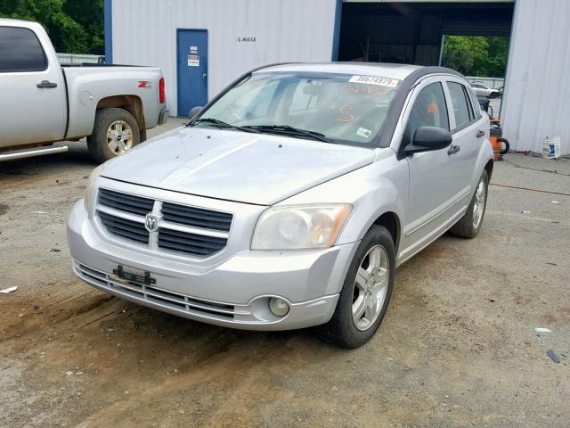 1B3HB48B17D320653 - 2007 DODGE CALIBER SX SILVER photo 2