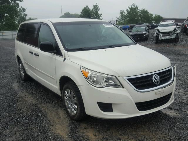 2V8HW44139R558976 - 2009 VOLKSWAGEN ROUTAN S WHITE photo 1