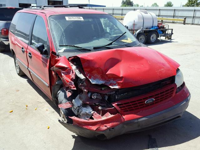 2FMZA51431BC25821 - 2001 FORD WINDSTAR L RED photo 1