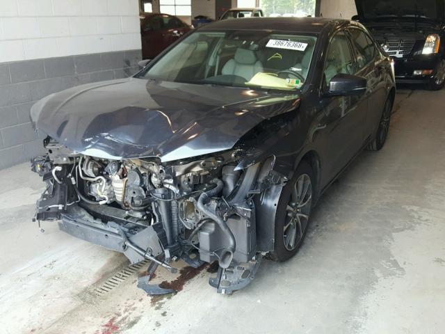 19UUB2F74FA013639 - 2015 ACURA TLX ADVANC GRAY photo 2