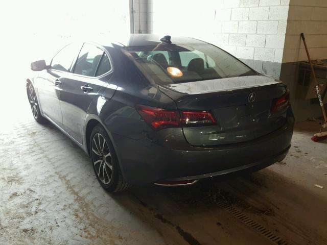 19UUB2F74FA013639 - 2015 ACURA TLX ADVANC GRAY photo 3