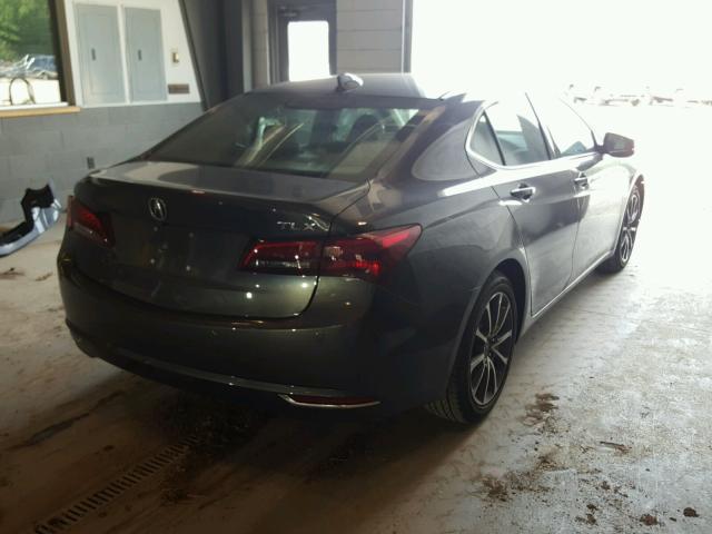 19UUB2F74FA013639 - 2015 ACURA TLX ADVANC GRAY photo 4