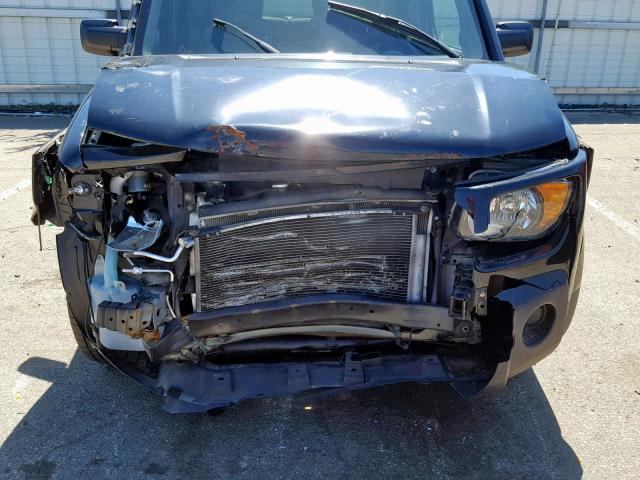 5J6YH28778L004155 - 2008 HONDA ELEMENT EX BLACK photo 9