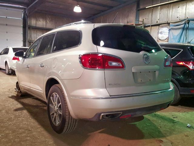 5GAKVBKD3EJ358377 - 2014 BUICK ENCLAVE GOLD photo 3