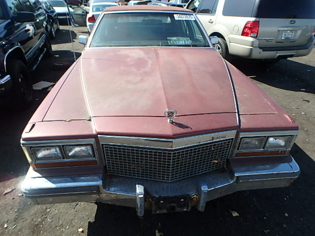 1G6AB69N4B9242971 - 1981 CADILLAC FLEETWOOD RED photo 10