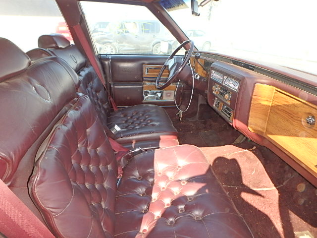 1G6AB69N4B9242971 - 1981 CADILLAC FLEETWOOD RED photo 5