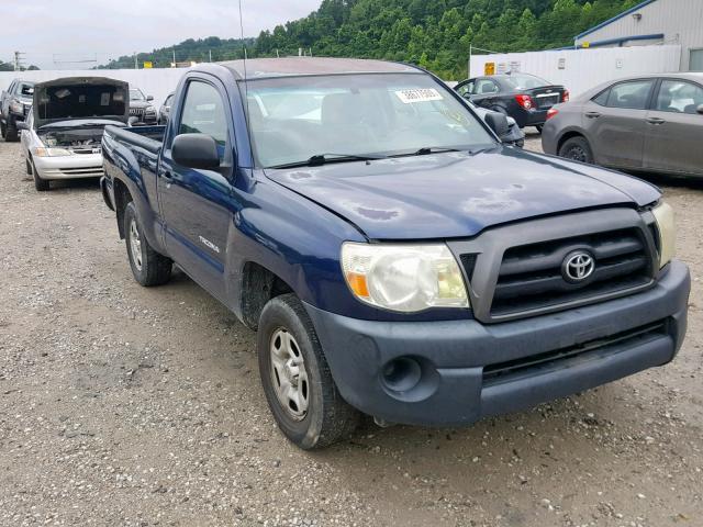 5TENX22N26Z171931 - 2006 TOYOTA TACOMA BLUE photo 1