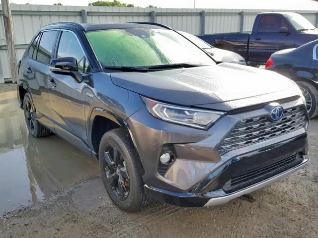 JTMEWRFVXKJ005165 - 2019 TOYOTA RAV4 XSE CHARCOAL photo 1