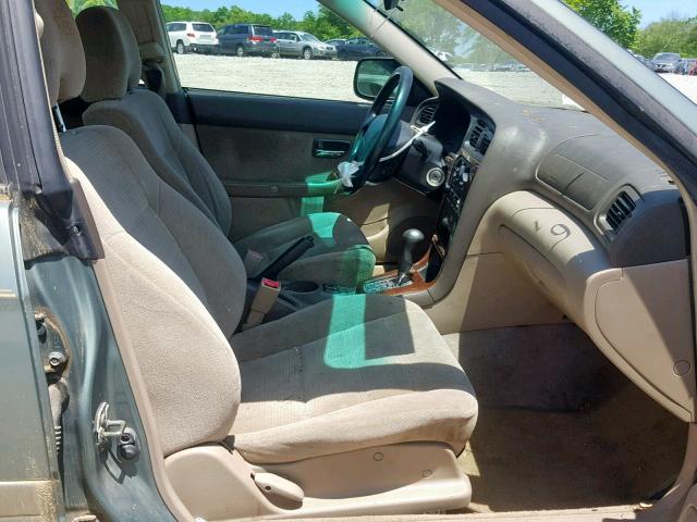 4S3BH675137610099 - 2003 SUBARU LEGACY OUT GREEN photo 5