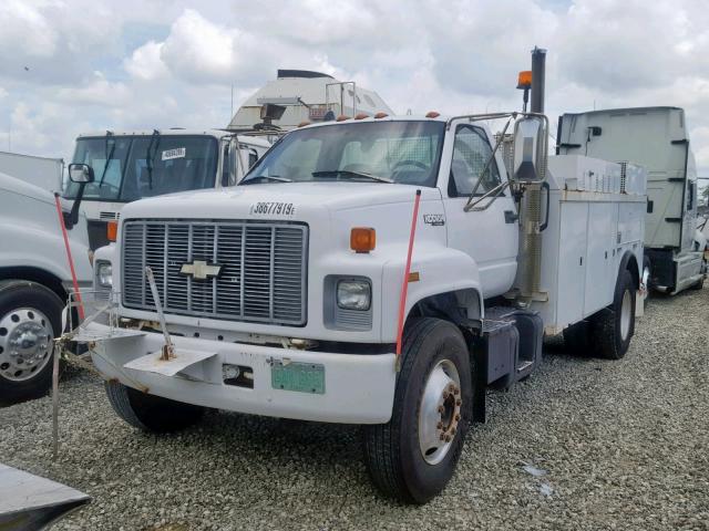 1GBM7H1JXTJ105943 - 1996 CHEVROLET KODIAK C7H WHITE photo 2