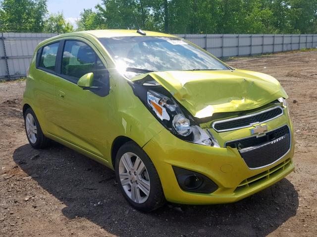 KL8CB6S90DC566677 - 2013 CHEVROLET SPARK LS GREEN photo 1