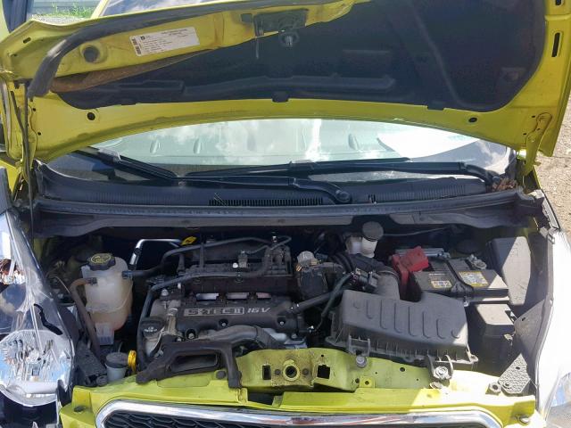 KL8CB6S90DC566677 - 2013 CHEVROLET SPARK LS GREEN photo 7