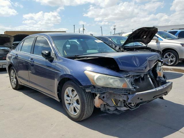 1HGCP26489A071440 - 2009 HONDA ACCORD LXP BLUE photo 1