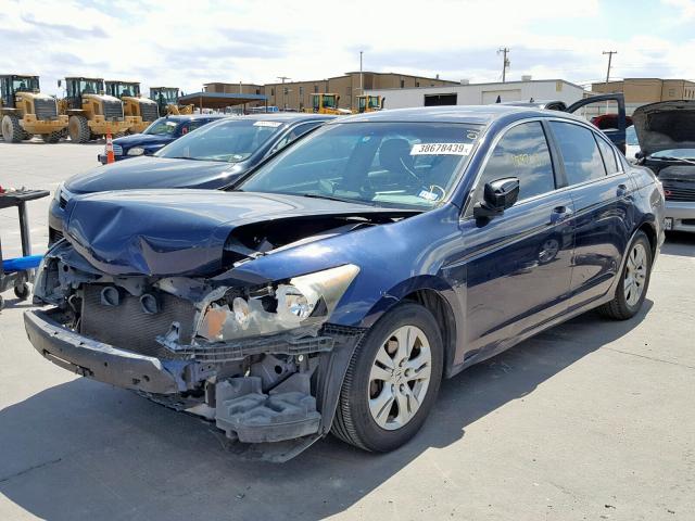 1HGCP26489A071440 - 2009 HONDA ACCORD LXP BLUE photo 2