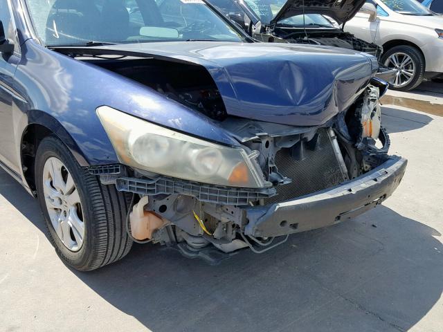 1HGCP26489A071440 - 2009 HONDA ACCORD LXP BLUE photo 9