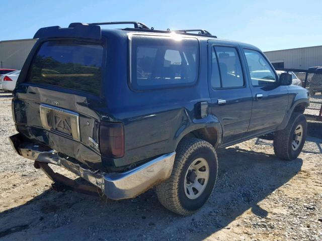 JT3RN37W6S0015713 - 1995 TOYOTA 4RUNNER RN GREEN photo 4