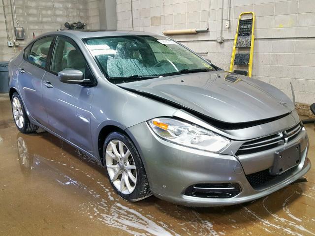 1C3CDFBA3DD716209 - 2013 DODGE DART SXT GRAY photo 1