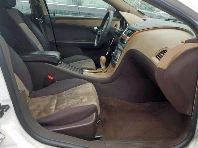 1G1ZH57B694188493 - 2009 CHEVROLET MALIBU 1LT 白色 照片 5
