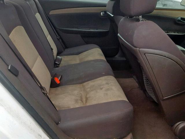 1G1ZH57B694188493 - 2009 CHEVROLET MALIBU 1LT 白色 照片 6