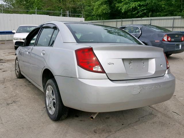 1G8AJ52F55Z140090 - 2005 SATURN ION LEVEL SILVER photo 3