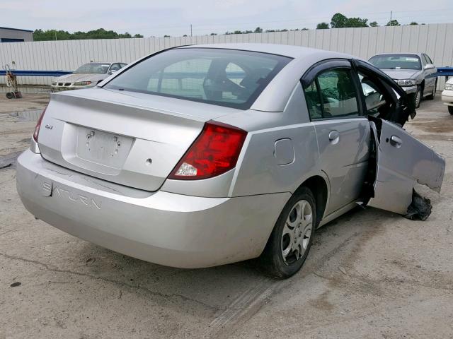 1G8AJ52F55Z140090 - 2005 SATURN ION LEVEL SILVER photo 4