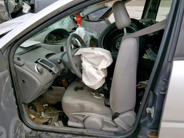 1G8AJ52F55Z140090 - 2005 SATURN ION LEVEL SILVER photo 5