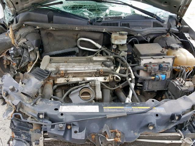 1G8AJ52F55Z140090 - 2005 SATURN ION LEVEL SILVER photo 7