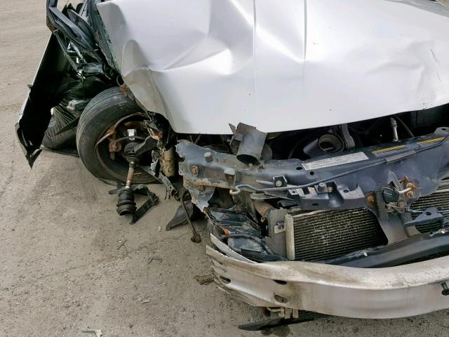 1G8AJ52F55Z140090 - 2005 SATURN ION LEVEL SILVER photo 9