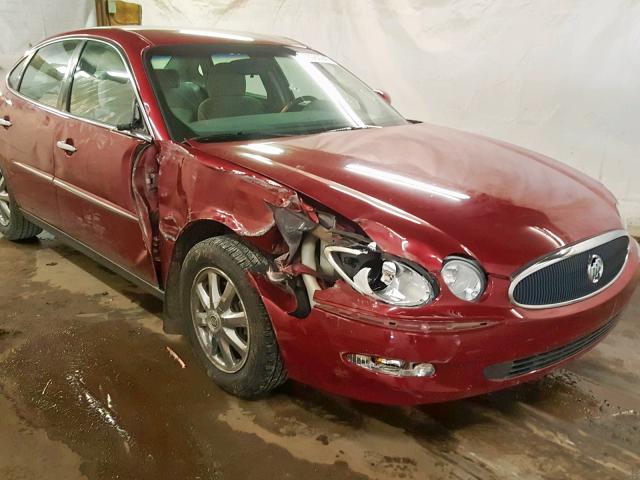 2G4WC582971229615 - 2007 BUICK LACROSSE C RED photo 9