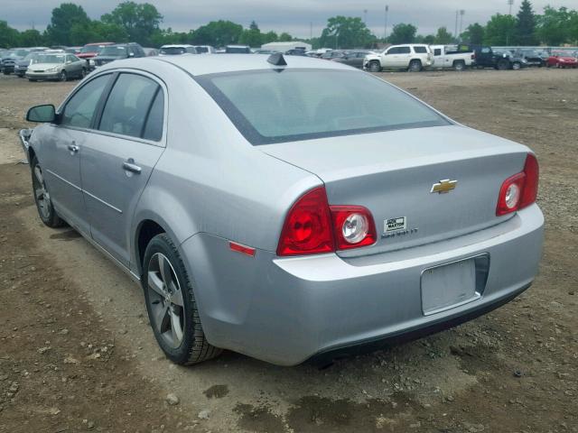 1G1ZC5E00CF116619 - 2012 CHEVROLET MALIBU 1LT 银色 照片 3