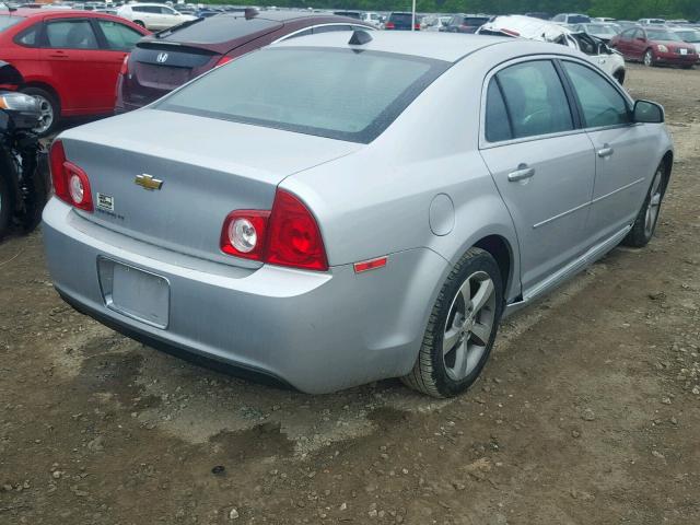 1G1ZC5E00CF116619 - 2012 CHEVROLET MALIBU 1LT 银色 照片 4